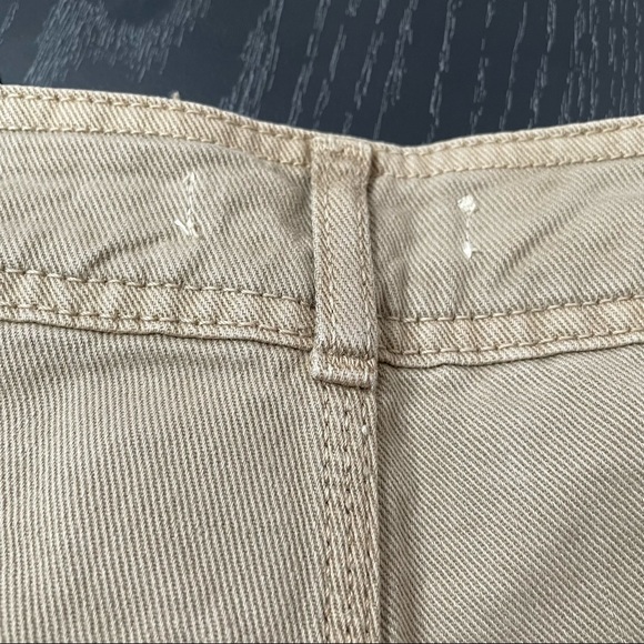 Stradivarius STR Carpenter Jean in Beige Size 6 - Picture 7 of 7